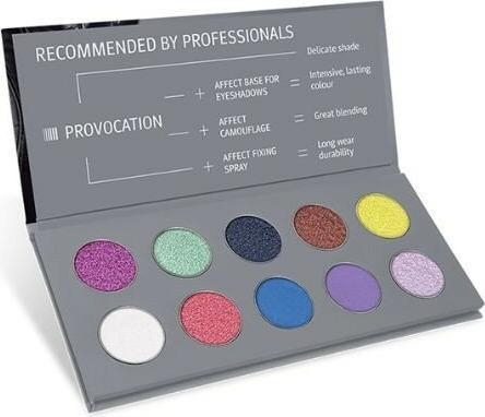 Actual product image Affect Provocation Pressed Eyeshadow Palette pressed eyeshadow palette 10x2.5g