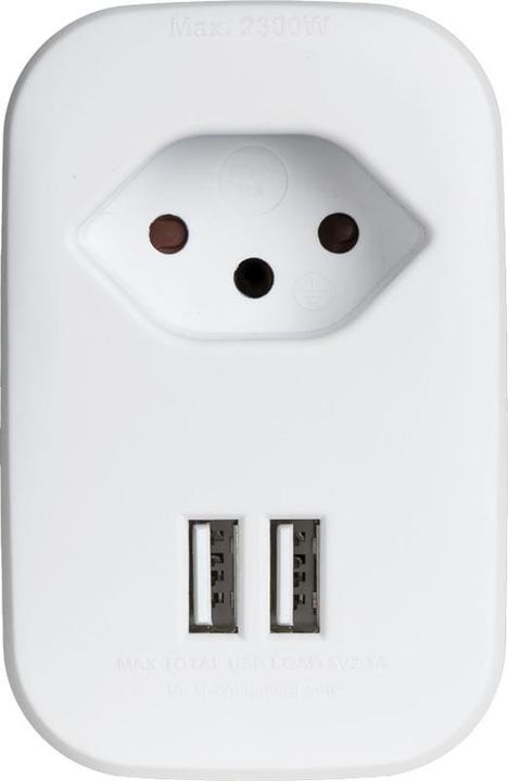 Produktbild Ekström Steckdosenadapter mit USB-Ladeanschluss (2 x)