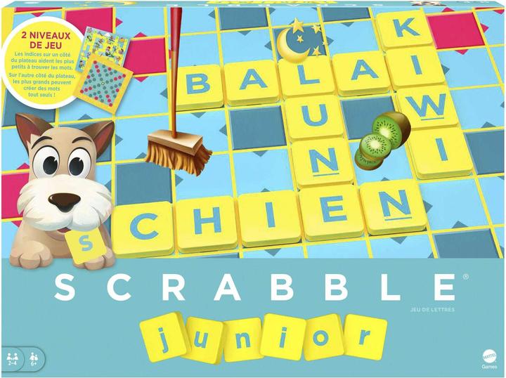Actual product image Mattel Games Junior Scrabble (French)