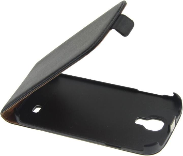 Produktbild OEM Slim Leather Flip Case S4 Galaxy I9500 - Black (Samsung Galaxy S4)