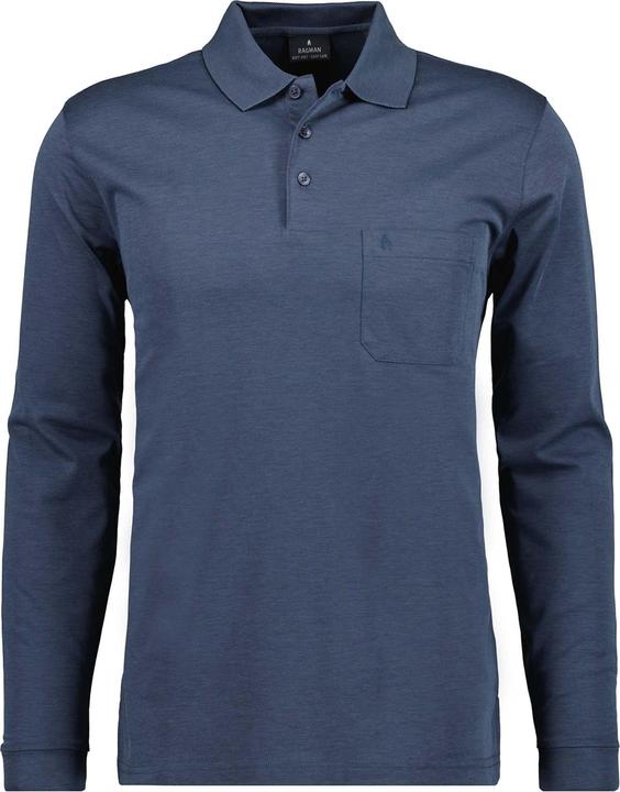 Ragman Poloshirt Casual Bequem sitzend (8XL)