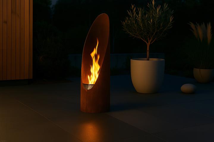 Actual product image Venture Home Bastian garden fireplace