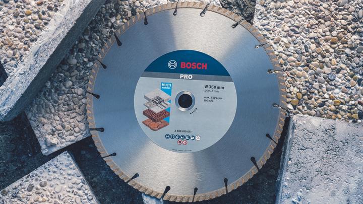 Actual product image Bosch Professional Zubehör PRO Multi Material diamond cutting disc, 400 x 25.4 mm