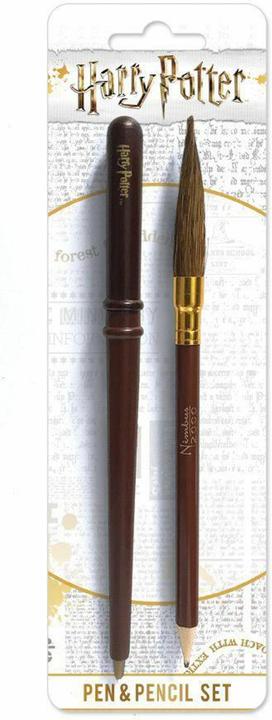 Actual product image Pyramid Harry Potter: Wall Broom Pen Pencil Set (2 x)
