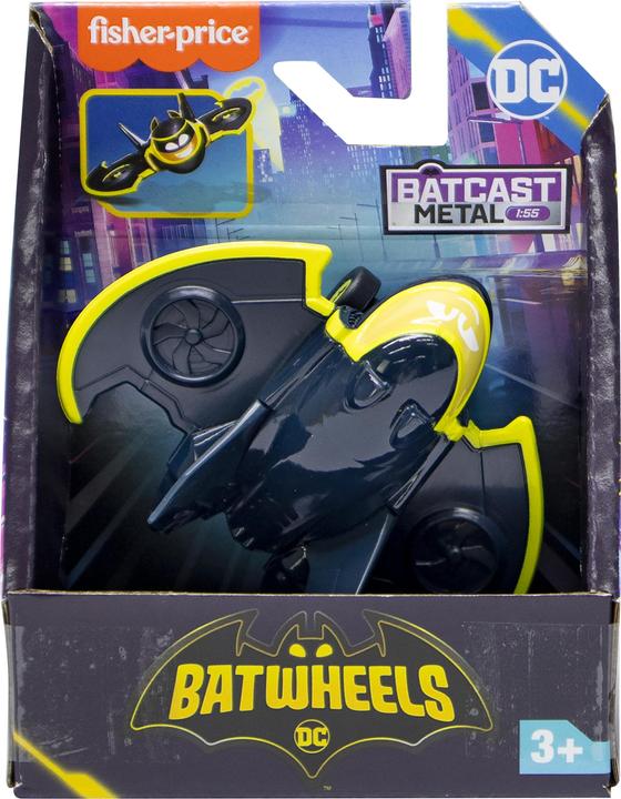 Actual product image Fisher-Price Mattel Fisher Price DC Batwheels - Batwing The Batplane για 3+ ετών HYB67