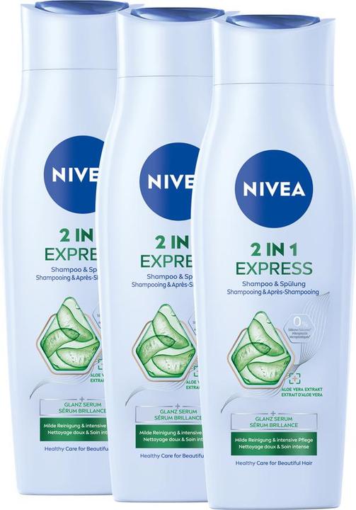Image du produit NIVEA 2en1 Express (750 ml, Shampoing liquide)