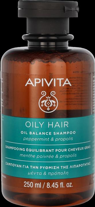 Actual product image Apivita Oil Balance Shampoo 250ml (250 ml, Liquid shampoo)