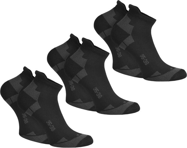 Actual product image Normani 6 pairs of Coolmax sneaker socks with comfort heel (pack of 6, 47 - 50)