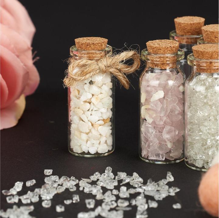 Productafbeelding Relaxdays Mini glazen flesjes (60 Pcs., 0.01 l)