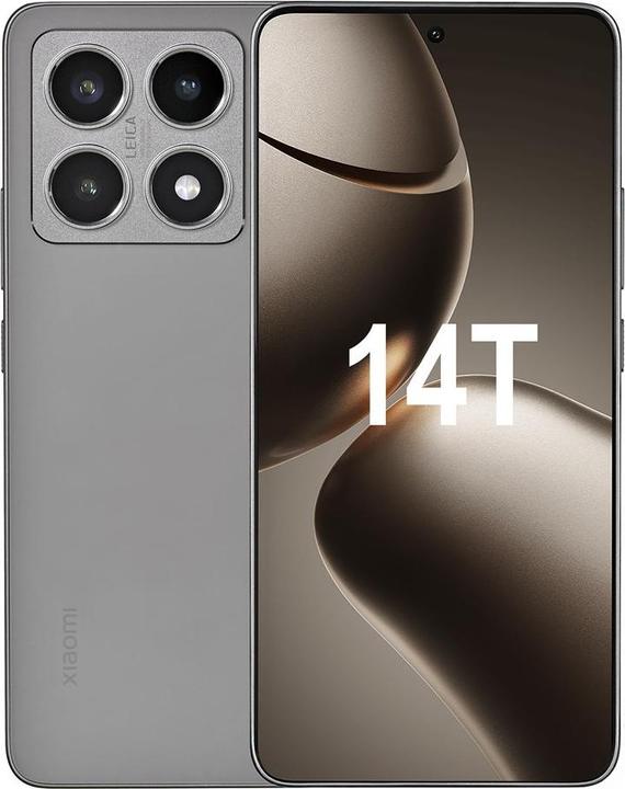 Image du produit Xiaomi 14T (256 Go, Gris Titan, 6.67", Double SIM, 5G)