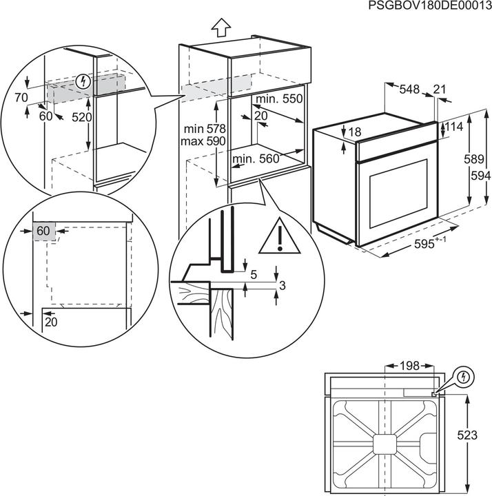Produktbild Electrolux KODEH70X A Edelstahl