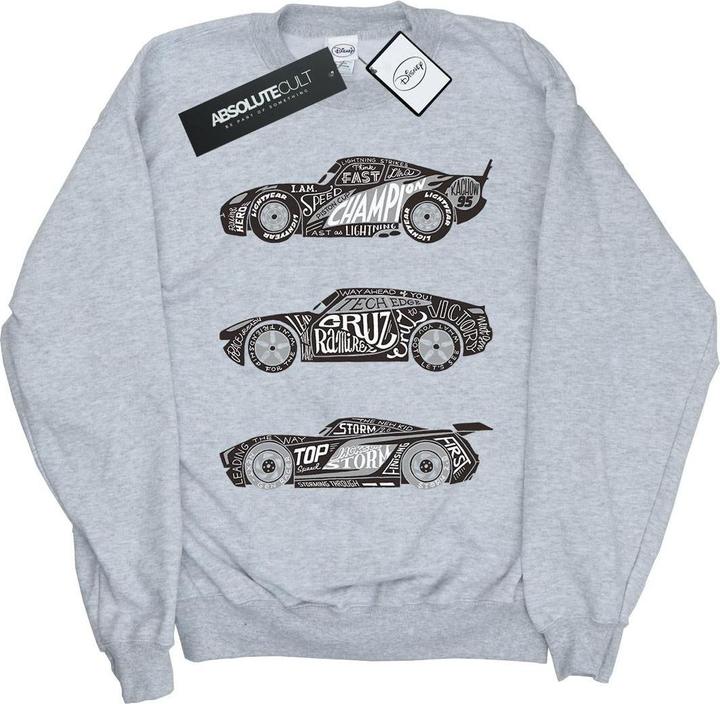Disney Cars Text Racers Sweatshirt Mädchen