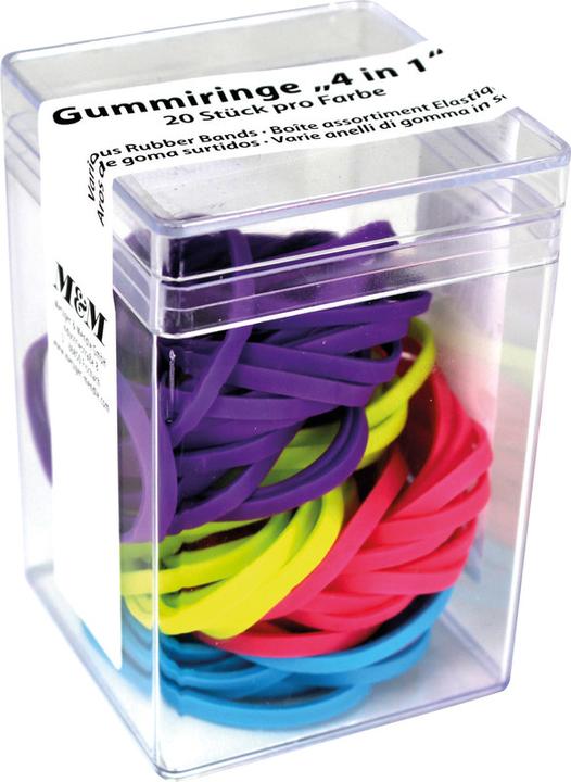 Produktbild Metzger&Mendle Gummibänder 4 in 1 (80 Stk.)