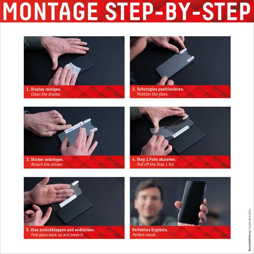 Actual product image Displex Smart Glass, Displayschutzfolie (1 Piece, Apple iPhone 14 Pro)