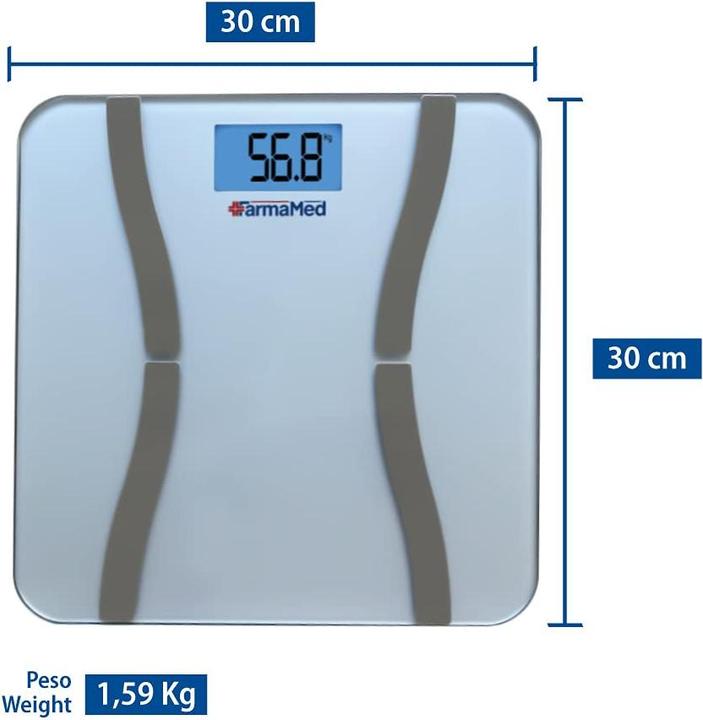 Immagine prodotto FarmaMed Digitale Personenwaage (180 kg)