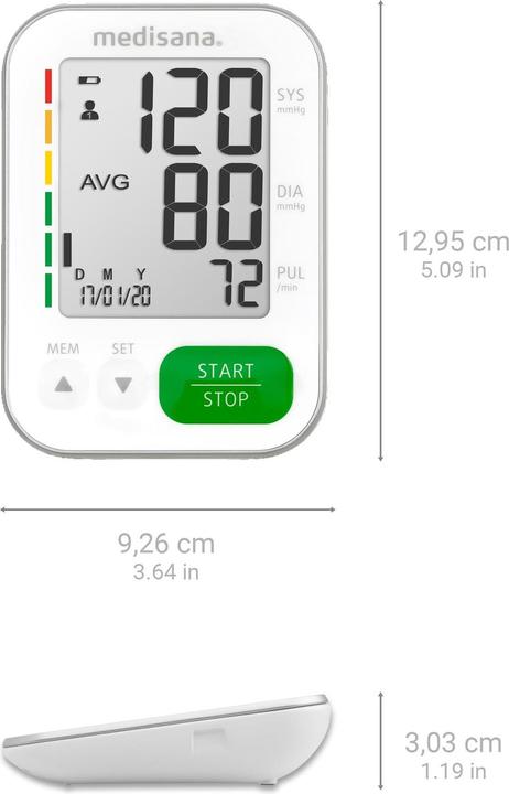 Actual product image Medisana BU 565 (Blood pressure monitor upper arm)