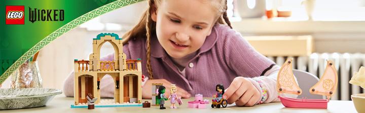 Actual product image LEGO Glinda, Elphaba und Nessarose an der Universität Shiz (75681, LEGO Wicked)