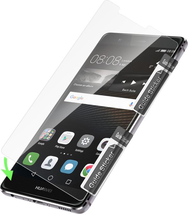 Image du produit Avizar Film clair comme du cristal, protection d'écran en verre (1 pièce(s), Huawei P9)
