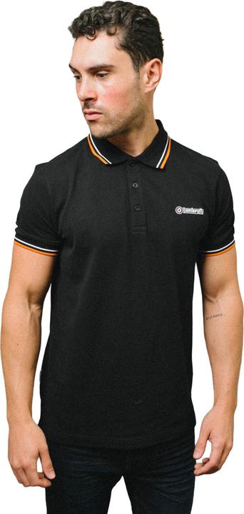 Actual product image Lambretta Mens SS25 Twin Tip Polo Shirt (L)