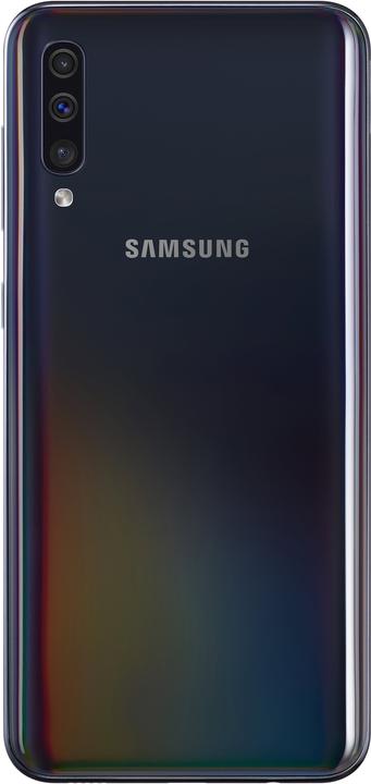 Actual product image Samsung Galaxy A50 DE-Version (128 GB, Black, 6.40", Hybrid Dual SIM, 25 Mpx, 4G)