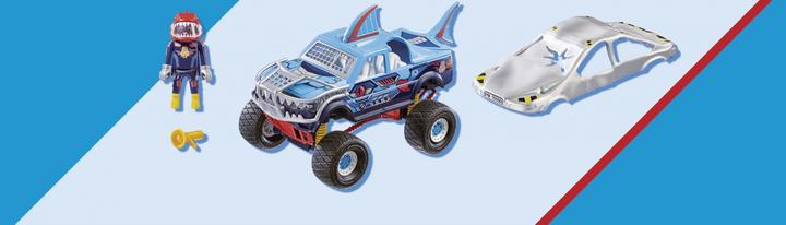 Produktbild Playmobil Stuntshow Monster Truck Shark (70550, Playmobil Stuntshow)