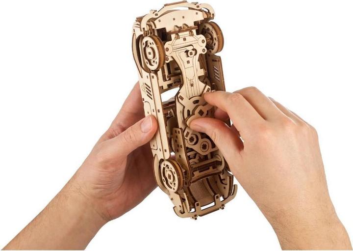 Actual product image Ugears 70205 Winged Sports Coupe