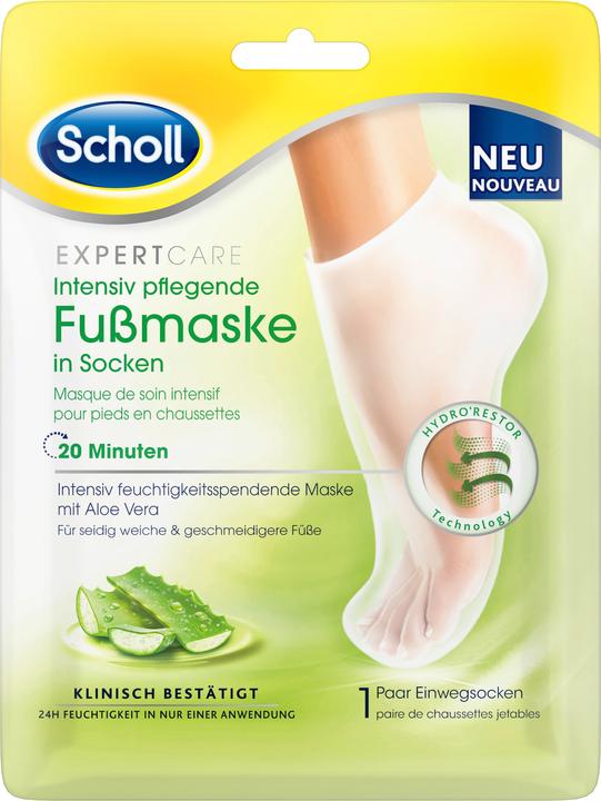 Immagine prodotto Scholl Maschera per piedi all'aloe vera (Maschera del piede)