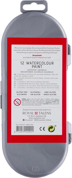 Produktbild Bruynzeel Kinder-Aquarell (Mehrfarbig, Dunkelblau, Gelb, Dunkelgrün, Grün, Blau, 1000 ml)