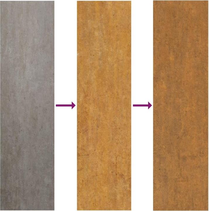 Produktbild VidaXL Garten-Wanddeko 105x155 cm Cortenstahl Blatt-Design (105 x 1 x 55 cm)