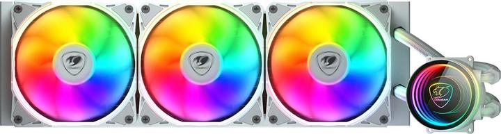 Cougar Kit Watercooling AIO Poseidon Elite RGB - 360mm (Blanc)
