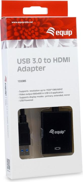 Produktbild equip A – HDMI (USB-A, 25 cm)