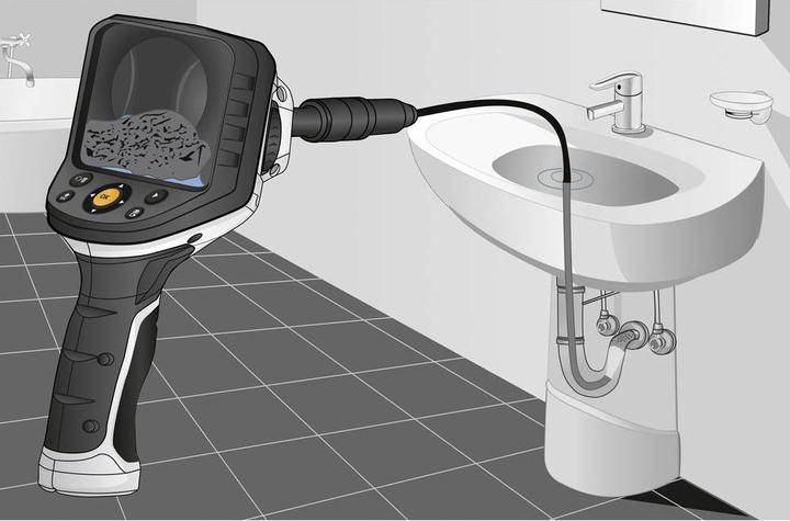 Immagine prodotto Laserliner Sonda endoscopica XXLCamera Sonda-Ø 9mm 5,00m Illuminazione LED, messa a fuoco
