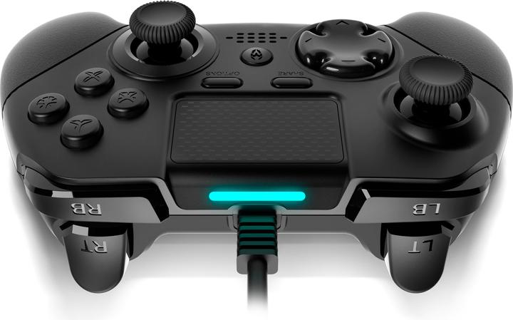 Immagine prodotto Krom Kaiser Black Gamepad USB analogico/digitale per PC (PC, PS3, PS4)