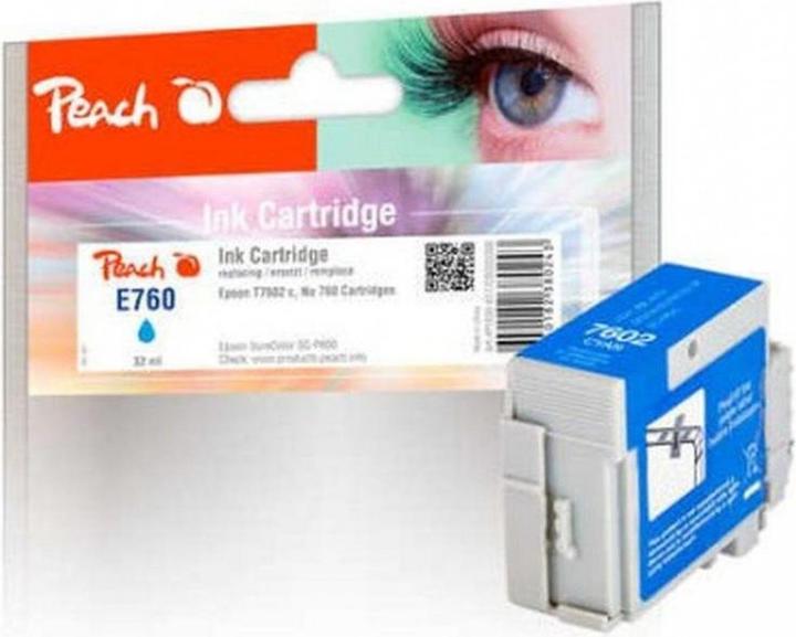 Image du produit Peach Encre Epson T7602, No760, cyan (C)