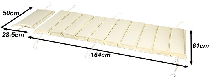 Produktbild Detex Schwungliege (183 x 56 x 7 cm)