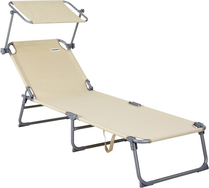 Casaria Sonnenliege (195 cm)