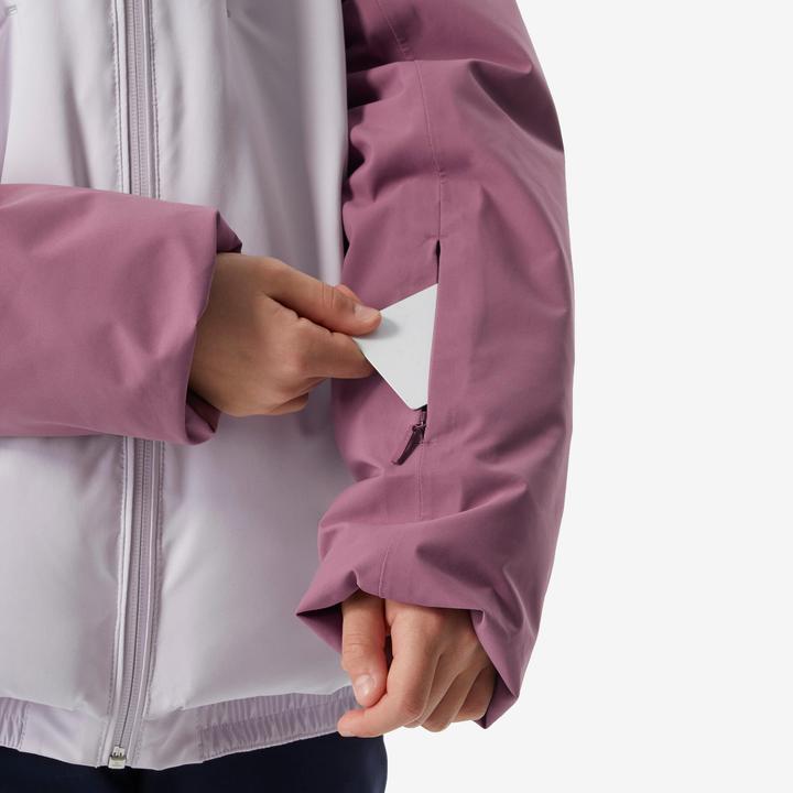Produktbild Wedze Skijacke Kinder wattiert warm wasserdicht - Piste 500 rosa (164)
