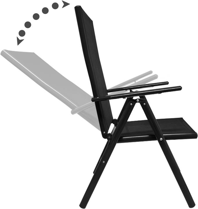 Actual product image Casaria Set of 2 garden chairs
