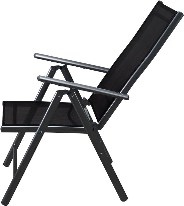Actual product image Casaria Set of 2 garden chairs