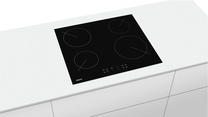 Actual product image Akpo Ceramic hob PKA 58008/2 black 4 zone(s)