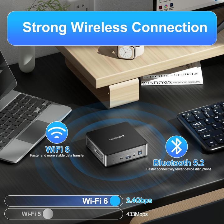 Actual product image Geekom NUC Mini-PC mit Intel Alder Lake N100