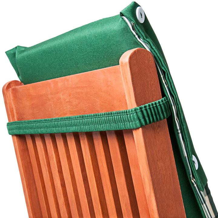 Image du produit Detex Lot de 6 coussins de chaise (120 x 45 x 5 cm)