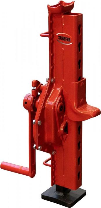Actual product image Schefer - Stahlwinde SW Premium, Tragfähigkeit 1,50 t, Klauenart verstellbar