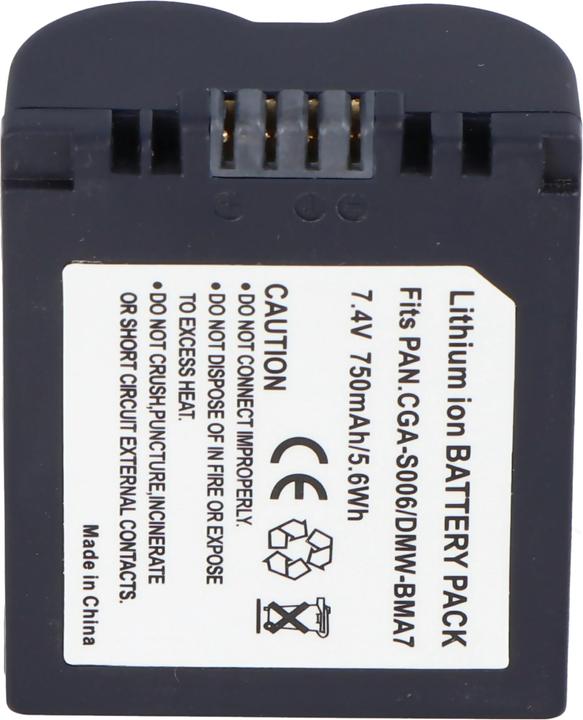 Produktbild AccuCell Akku Leica BP-DC5, V-LUX1 (Kamera Akku)
