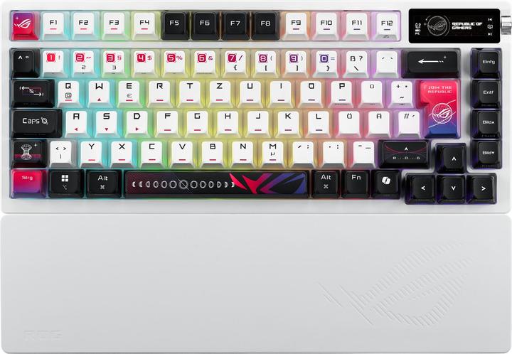 Produktbild ASUS ROG Azoth X (DE, Kabelgebunden, Kabellos)