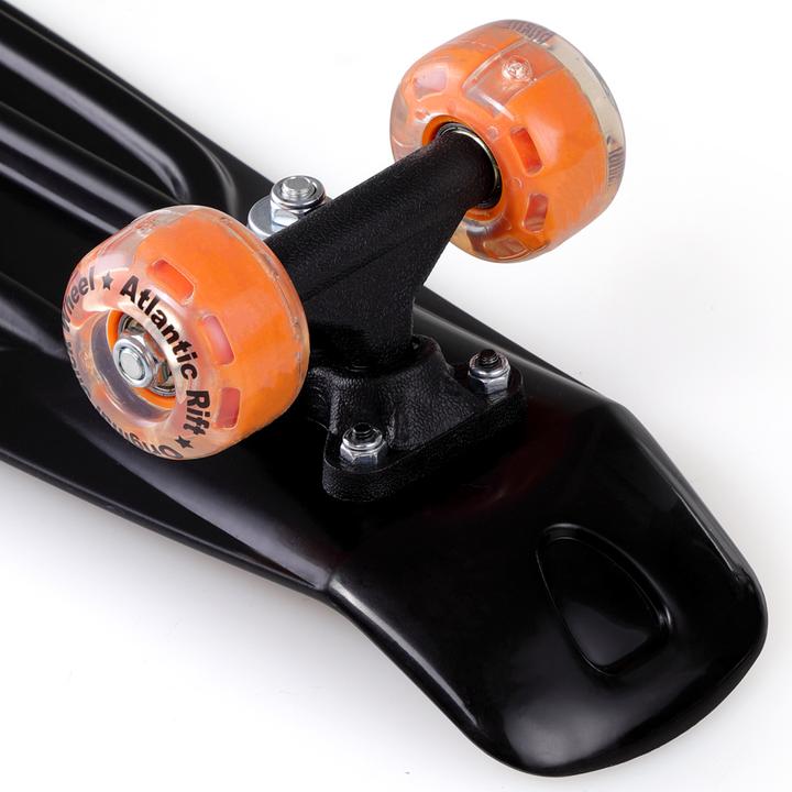 Image du produit Monzana Skateboard Mini Cruiser 57cm LED Vintage (22.44")