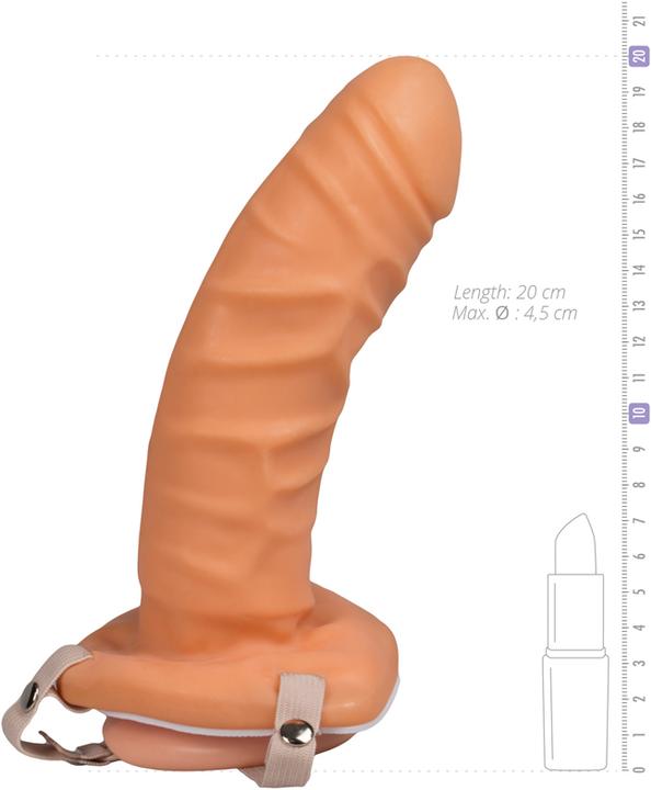 Image du produit Seven Creations Strap-on Vibrant Holle Penis Verlenger