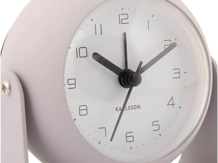 Actual product image Karlsson Classic alarm clock Bunky Cool grey
