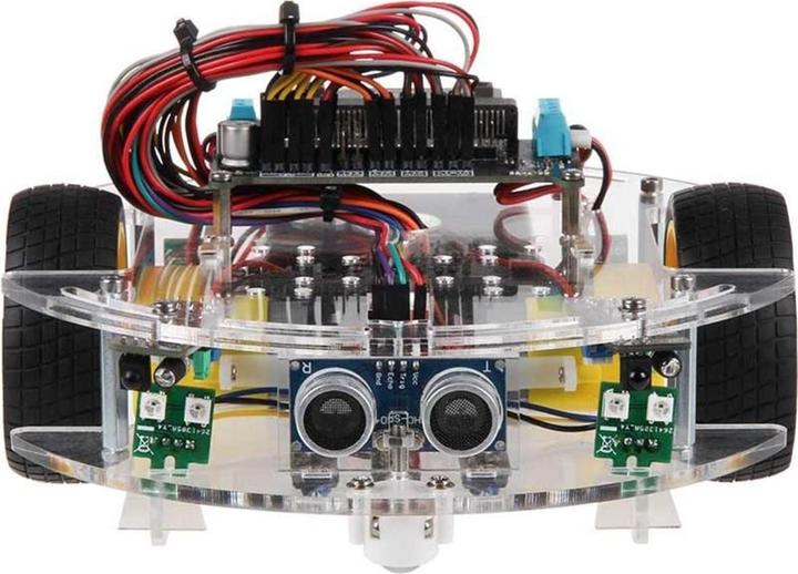 Joy-it Micro:Bit "JoyCar" Robot Educativo Prefabbricatore incl. micro:bit V2