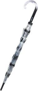 Produktbild CreaDiva Smartbulle Regenschirm, lang, transparent, Glockenform, robust, automatisch, Durchmesser = 85 cm, Re